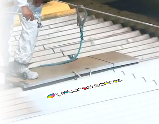 Pintura de Telhados e Coberturas