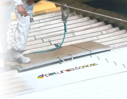 Pintura de Telhados e Coberturas